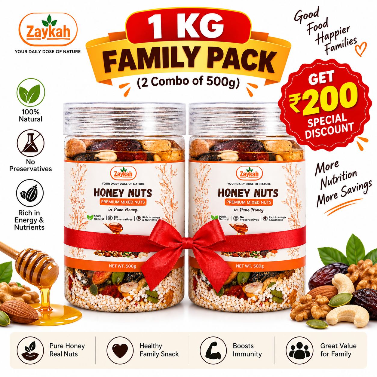Honey nuts view 4