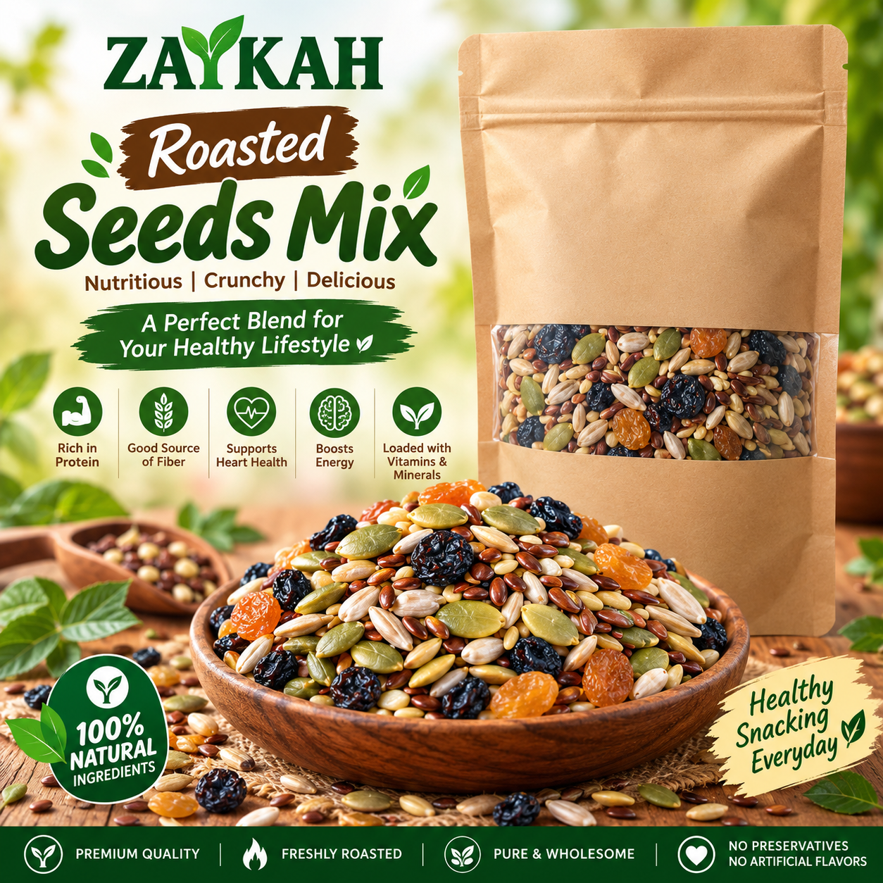 Roasted seed mix view 2