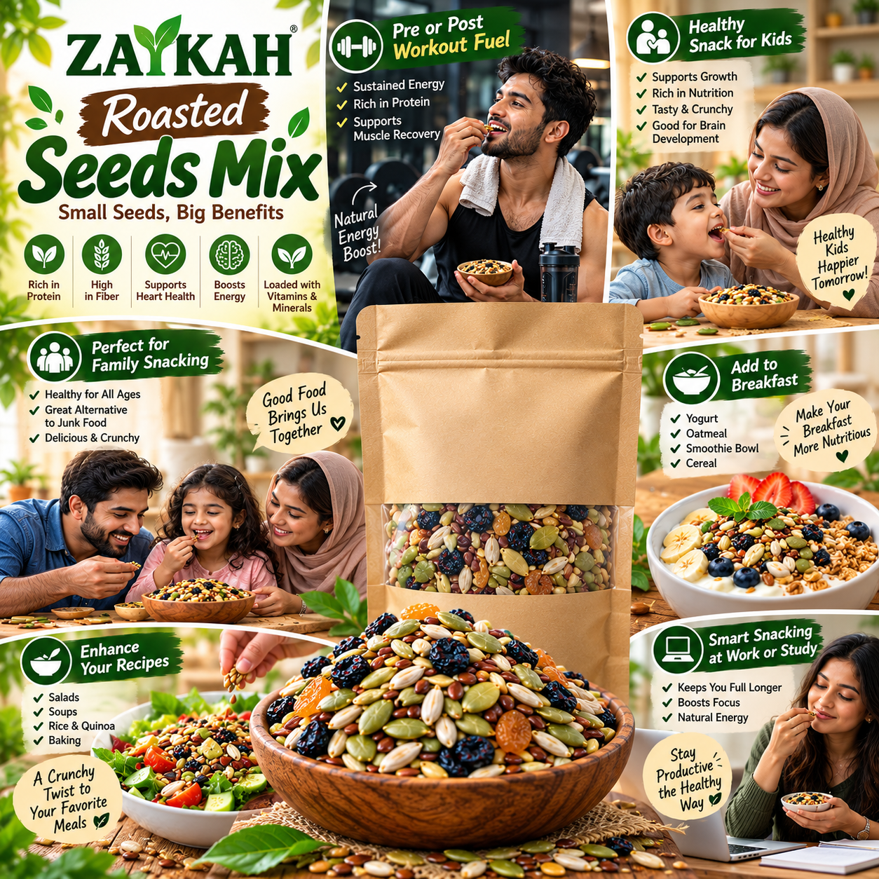 Roasted seed mix view 3